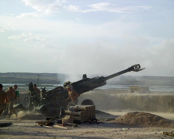 M777 155 mm haubica ultralekka - M777_Howitzer_Helmand_April2007 155 mm haubica ultralekka M777.JPEG
