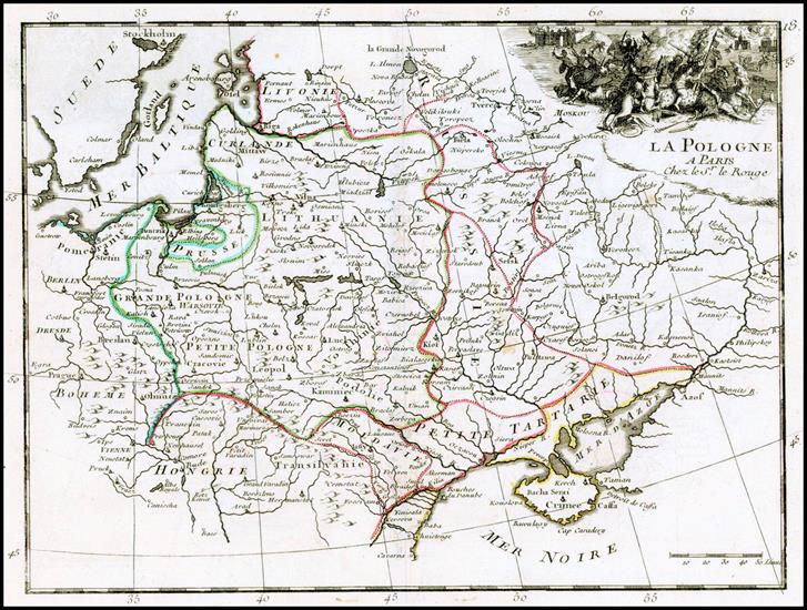 Mapy Polski z różnych okresów - 1748_Georges_Louis_Le_Rouge_LA_POLOGNE.jpg