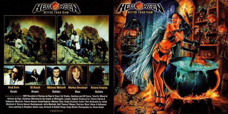 Helloween - 1998 Better Than Raw 2006, Expanded E... - Helloween - 1998 Better Than Raw...astle Music - CMQCD1316 page1-12.jpg