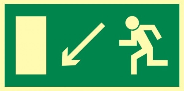 Znaki-Ewakuacyjne-1 - Ew_kierunek do wyjścia w dół w lewo.jpg