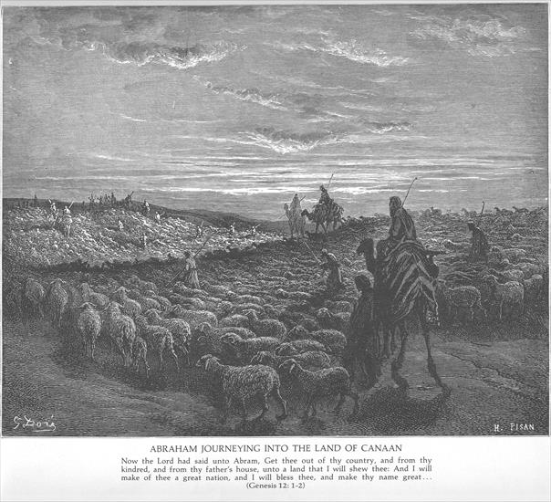 Stary i Nowy Testament - Ryciny - OT-011 Abraham Goes to the Land of Canaan.jpg