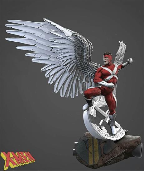 Marvel - Marvel - X-Men Angel.stl.jpg